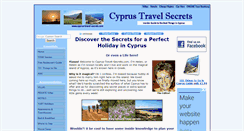 Desktop Screenshot of cyprus-travel-secrets.com